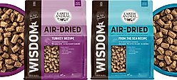 Earth Animal Wisdom Air-Dried From the Sea Recipe Premium Natural Dog Food, 2-lb bag + Turkey Recipe Premium Natural Dog Food, 2-lb bag