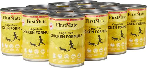Show full view: Firstmate Chicken Formula Limited Ingredient Grain-Free Canned Cat Food, 12.2-oz, case of 12 slide 4 of 6