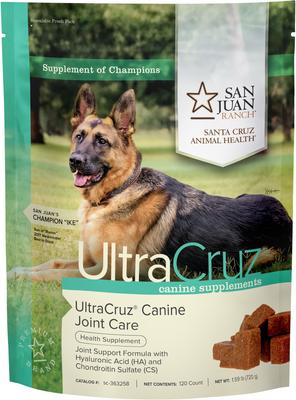 Show full view: UltraCruz Joint Care Dog Supplement, 120 count slide 5 of 6