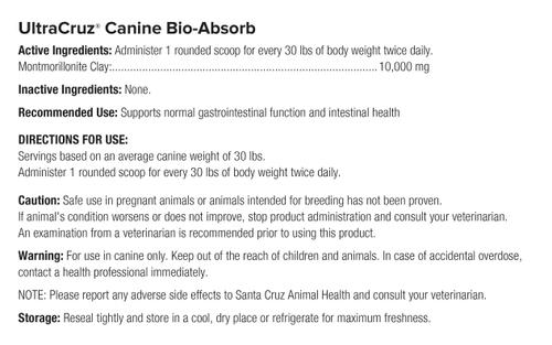 Show full view: UltraCruz Bio-Absorb Dog Supplement, 1.4-lb tub slide 3 of 5