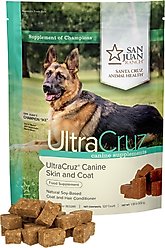 UltraCruz Skin & Coat Dog Supplement, 120 count