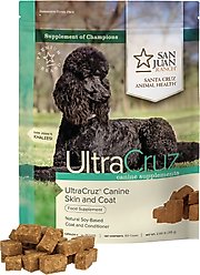 UltraCruz Skin & Coat Dog Supplement, 60 count