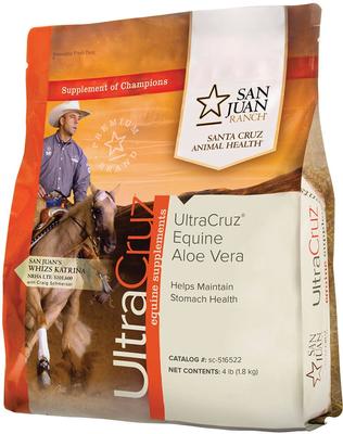 Show full view: UltraCruz Aloe Vera Digestive Health Pellets Horse Supplement, 4-lb bag slide 4 of 5