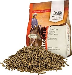 UltraCruz Aloe Vera Digestive Health Pellets Horse Supplement, 4-lb bag