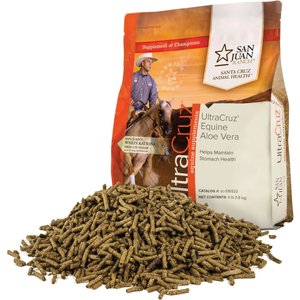 UltraCruz Aloe Vera Digestive Health Pellets Horse Supplement, 4-lb bag