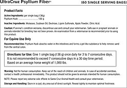 UltraCruz Psyllium Fiber Digestive Pellets Horse Supplement, 60 Day Singles slide 2 of 5