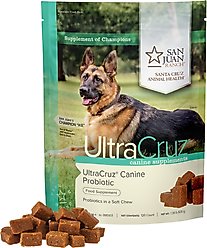 UltraCruz Probiotic Dog Supplement, 120 count