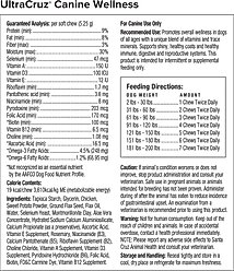 UltraCruz Wellness Dog Supplement, 60 count slide 2 of 4