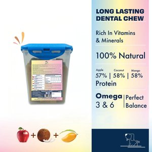 Pawfect Himalayan Cheese Bars Mixed Fruit Dog Chews, Medium, 10 count