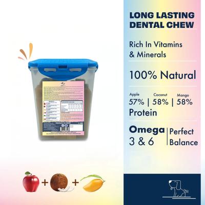 Show full view: Pawfect Himalayan Cheese Bars Mixed Fruit Dog Chews, Medium, 10 count slide 3 of 9