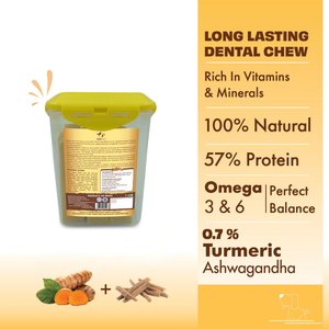 Pawfect Himalayan Cheese Bars Turmeric Dog Chews, Medium, 10 count