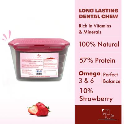 Show full view: Pawfect Himalayan Cheese Bars Strawberry Dog Chews, Large, 10 count slide 3 of 9