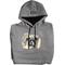 Show in main carousel: ISlide Dog Surfboard Personalized Hoodie, Grey, 3X-Large slide 1 of 1