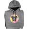 Show in main carousel: ISlide Dog Tie-Dye Personalized Hoodie, Grey, Medium slide 1 of 1