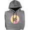 Show in main carousel: ISlide Cat Tie-Dye Personalized Hoodie, Grey, XX-Large slide 1 of 1