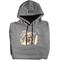 Show in main carousel: ISlide Cat Surfboard Personalized Hoodie, Grey, Large slide 1 of 1