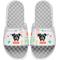 Show in main carousel: ISlide Mantra Dog Pattern Personalized Slides, Great White, W6 / M5 slide 1 of 1