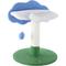 Show in main carousel: THE LICKER STORE Sami Modern 21.5-in Jute Cloud Cat Tree, White/Blue/Green slide 8 of 10
