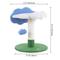 Show in main carousel: THE LICKER STORE Sami Modern 21.5-in Jute Cloud Cat Tree, White/Blue/Green slide 4 of 10