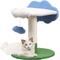 Show in main carousel: THE LICKER STORE Sami Modern 21.5-in Jute Cloud Cat Tree, White/Blue/Green slide 1 of 10