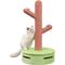 Show in main carousel: THE LICKER STORE Rosa Modern 36-in Jute Cactus with Flower Scratching Post, Pink/Green slide 1 of 10