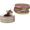 Show in main carousel: THE LICKER STORE Kate Modern 12-in Patterned Cardboard Reversible Cat Scratcher Pad in Box with Catnip, 5 count, Multicolor slide 7 of 8