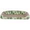 Show in main carousel: THE LICKER STORE Montego Coastal Patterned 27.5-in Cardboard Lounge Bed Cat Scratcher with Catnip, Mint/Green slide 9 of 11