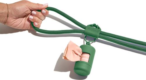 Show full view: Wild One Hands-Free Adjustable Rope Dog Leash, Standard: 4 1/3 to 8 1/2-ft long, 1/2-in wide, Spruce slide 7 of 9