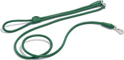 Wild One Hands-Free Adjustable Rope Dog Leash, Standard: 4 1/3 to 8 1/2-ft long, 1/2-in wide, Spruce