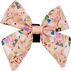 Sassy Woof Disney Princess Sailor Dog Bow Collar Accessory, Disney's Mulan, One Size