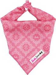 Sassy Woof Western Barbie Dog Bandana, Pink, Large slide 1 of 6