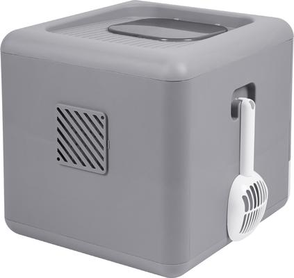Show full view: Wisfor Detachable Top Front Entry Cat Litter Box with Scoop slide 7 of 7