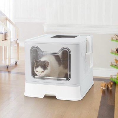 Wisfor Wisfor Enclosed Cat Litter Box with Scoop