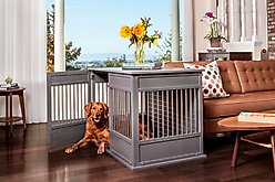 New Age Pet ECOFLEX Horizon Dog Crate, Grey, X-Large
