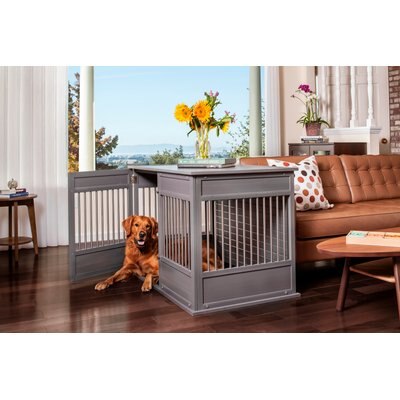 New Age Pet New Age Pet ECOFLEX Horizon Dog Crate, Grey, X-Large