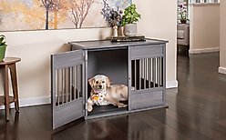 New Age Pet ECOFLEX Horizon Dog Crate, Grey, Medium
