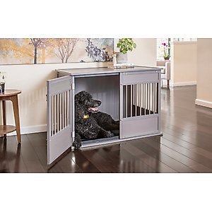 New Age Pet ECOFLEX Horizon Dog Crate, Grey, Large