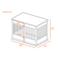 Show in main carousel: New Age Pet ECOFLEX Horizon Dog Crate, Grey, X-Large slide 9 of 12