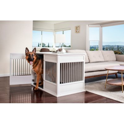 New Age Pet New Age Pet ECOFLEX Horizon Dog Crate, Antique White, X-Large