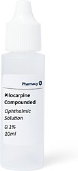 Pilocarpine Compounded Ophthalmic Solution, 0.1%, 10 mL