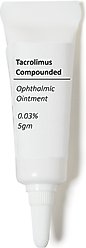 Tacrolimus Compounded Ophthalmic Ointment for Dogs and Cats, 0.03%, 5 gm