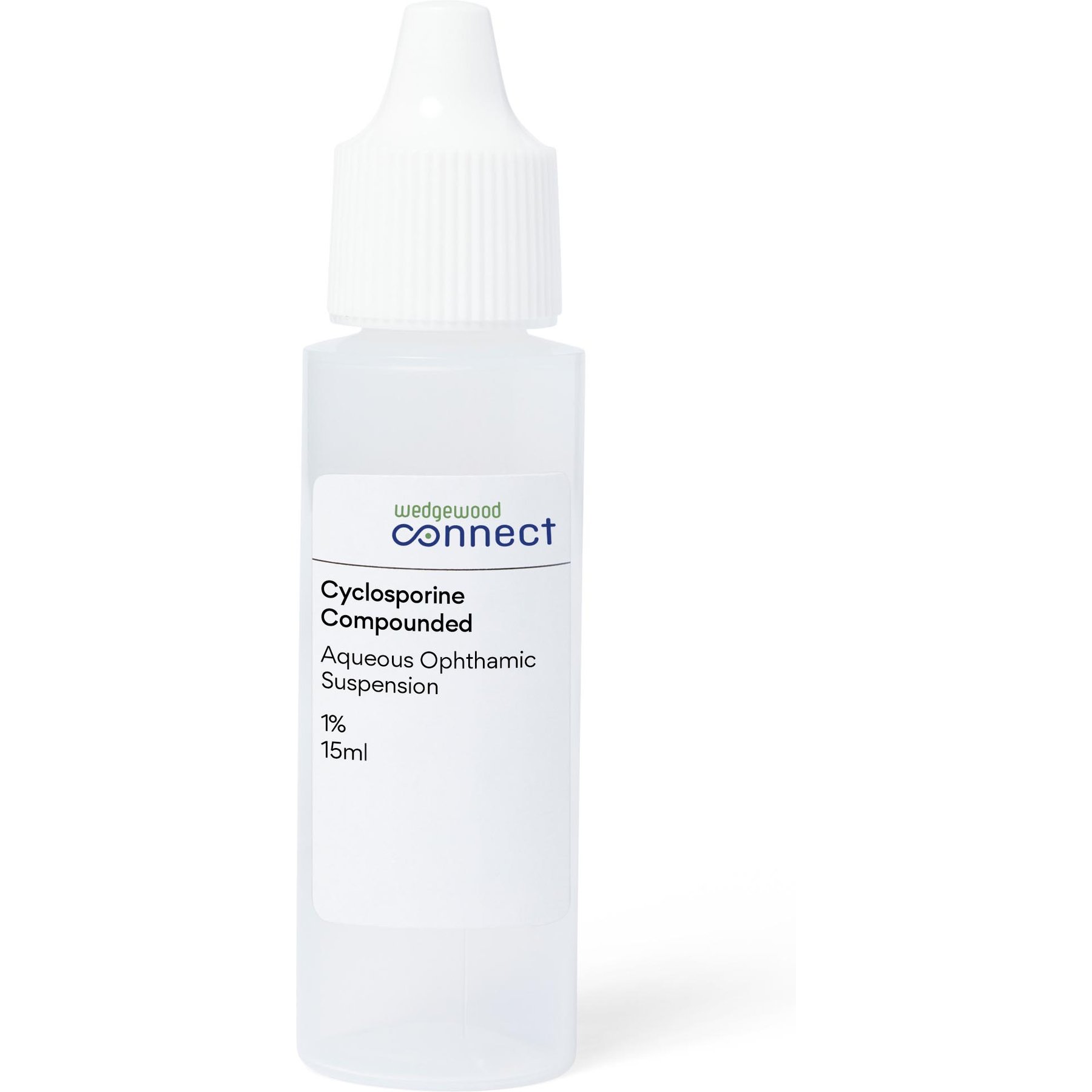 Cyclosporine Compounded Aqueous Ophthalmic Solution, 1%, 15 mL for Veterinary use