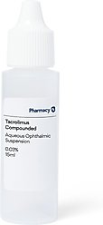 Tacrolimus Compounded Aqueous Ophthalmic Suspension, 0.03%, 15 ml