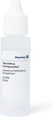 Tacrolimus Compounded Aqueous Ophthalmic Suspension