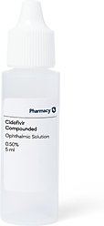 Cidofovir Compounded Ophthalmic Solution, 0.5%, 5 mL
