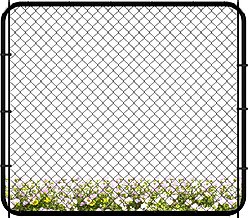 Hittite Outdoor Adjustable Chain Anti-Rust Coated Metal Pedestrian Walking Dog Fence Gate Kit, Black, 26 to 72-in wide x 4-ft high