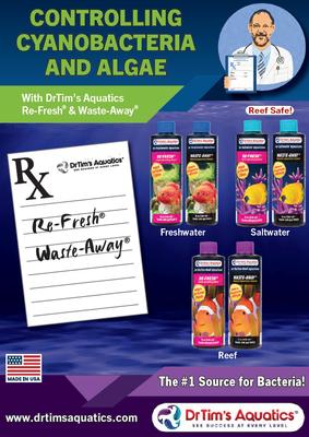 Show full view: Dr. Tim's Aquatics Freshwater Waste-Away Aquarium Cleaner, 4-fl oz bottle slide 2 of 8