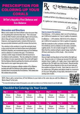 Show full view: Dr. Tim's Aquatics First Defense Saltwater Aquarium Cleaner, 4-fl oz bottle slide 3 of 5