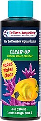 Dr. Tim's Aquatics Clear-Up Saltwater Aquarium Cleaner, 4-fl oz bottle