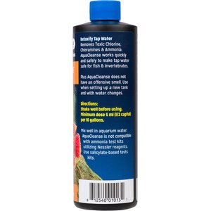 Dr. Tim's Aquatics AquaCleanse Freshwater Aquarium Cleaner, 8-fl oz bottle
